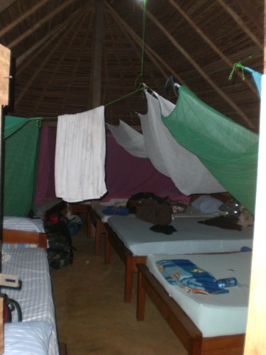 Hutje slapen Suriname