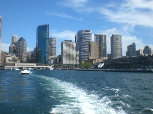 En waar de Sydney Ferry vandaag kwam