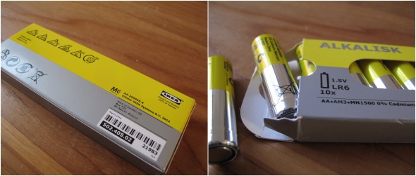 Ikea batterijen