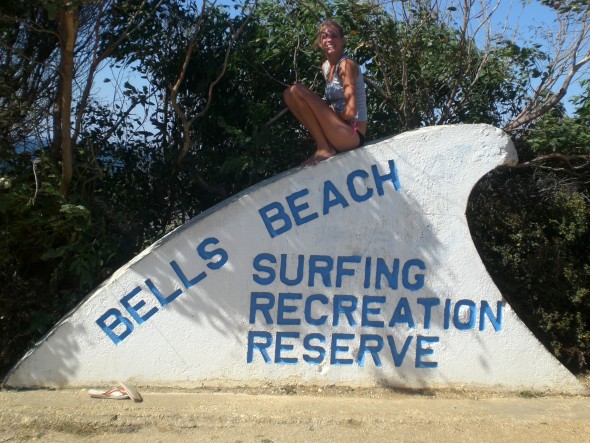 Bells Beach toerist