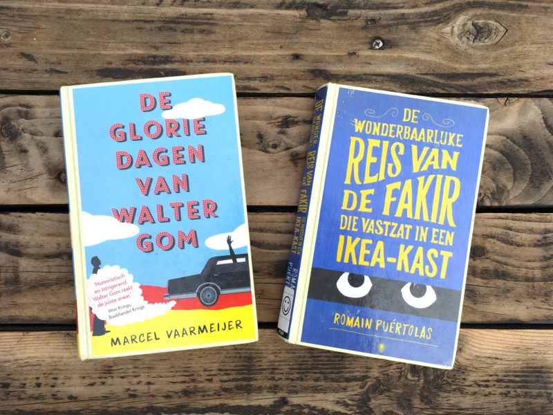 Bieb boeken Walter Gom en Fakir Ikea kast